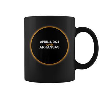 Flippin Arkansas Total Solar Eclipse 2024 Coffee Mug - Monsterry CA