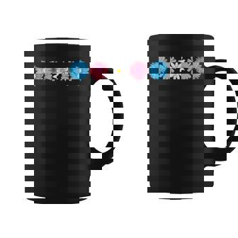 Floral Transgender Pride Lgbtq Trans Flag Flower Boho Lgbt Coffee Mug - Thegiftio