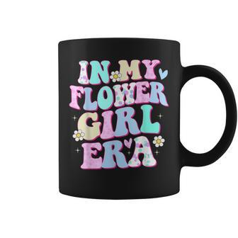 Flower Girl In My Flower Girl Era Groovy Flower Girl Coffee Mug - Seseable