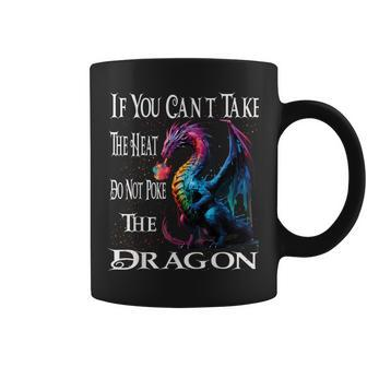 Flying Mythical Creature Cool Dragon Flame-Spewing Dragon Coffee Mug | Mazezy