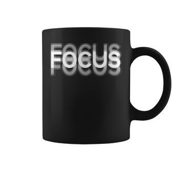 Focus Optical Illusion Double Take Coffee Mug - Monsterry
