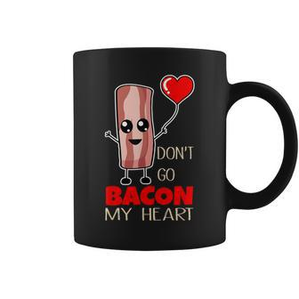 Food Pun Don't Go Bacon My Heart Bbq Grill Chef Master Coffee Mug - Monsterry CA