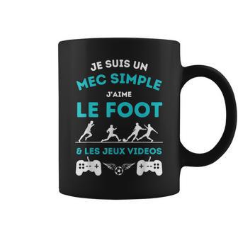 Football Cadeau Pour Footballeurs Et Fans De Foot Jeuxideo Tasse - Cadeauxyz