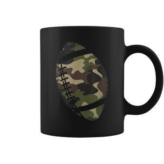 Football Camouflage College Team Coach Camo Coffee Mug | Mazezy
