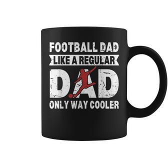 Football Dad Fathers Day Football Dad Coffee Mug - Monsterry UK