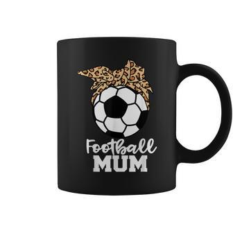 Football Mum Leopard Mum Coffee Mug - Thegiftio UK