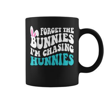 Forget The Bunnies I'm Chasing Hunnies Toddler Easter Coffee Mug - Seseable