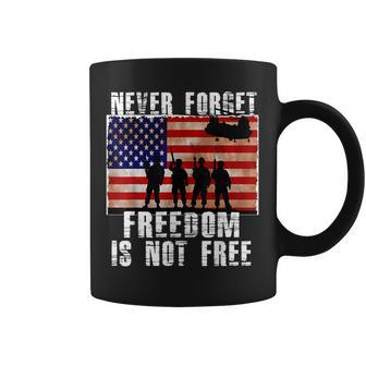 Never Forget Freedom Is Not Free Independence Day T Coffee Mug - Monsterry