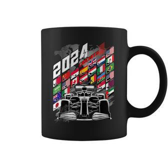 Formula Racing Circuit Schedule Gear 2024 Grand Prix Places Coffee Mug | Mazezy