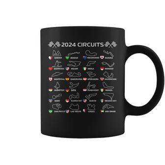 Formula Racing Open Wheel Race Car Fan World Circuits 2024 Coffee Mug - Thegiftio UK