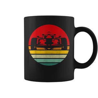 Formula Racing Retro 70S Vintage Silhouette Car Racing Fan Coffee Mug - Monsterry DE