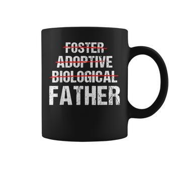 Foster Adoptive Biological Dad Or Father Adoption Coffee Mug - Monsterry