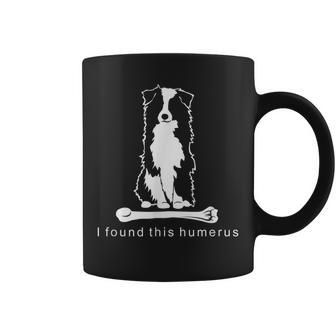 I Found This Humerus Australian Shepherd Aussie Dog Coffee Mug - Monsterry DE