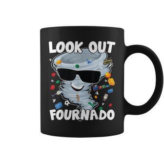 Four Nado Tornado 4Th Birthday Party Theme I'm 4 Years Old Coffee Mug - Monsterry