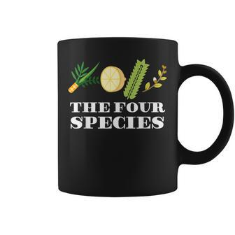 The Four Species Sukkot Etrog Jewish Holiday Sukkah Novelty Coffee Mug - Monsterry UK