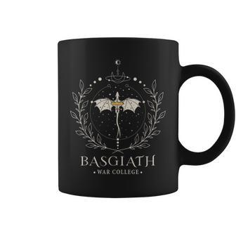 Fourth Wing Basgiath Fantasy Book Romantasy Dragons Yarros Coffee Mug | Mazezy