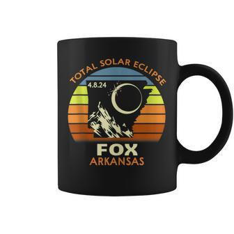 Fox Arkansas Total Solar Eclipse 2024 Coffee Mug - Thegiftio UK