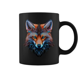 Fox Blue Eyes Animal Fox Coffee Mug - Seseable