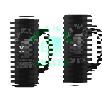 Freak In The Sheets Spreadsheet Excel Accountant Coffee Mug | Mazezy