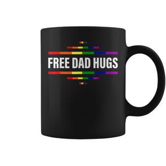 Free Dad Hugs Father's Day Lgbt Coffee Mug - Thegiftio UK
