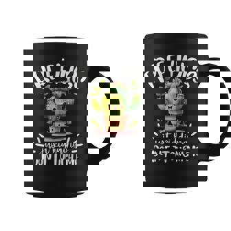 Free Hugs Just Kidding Don't Touch Me Cactus Friendly Coffee Mug - Thegiftio