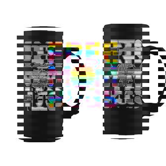 Free Mom Hugs Lgbt Pride Mom Daisy Flower Lesbian Mother Day Coffee Mug - Thegiftio