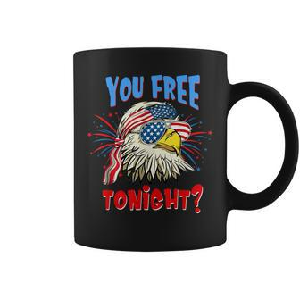 Are You Free Tonight 4Th Of July American Bald Eagle Coffee Mug - Monsterry