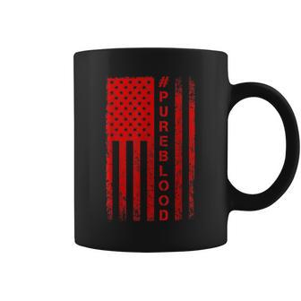 Free Usa American Flag Desert Digital Pureblood Pure Blood Coffee Mug - Monsterry