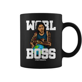 Free Worl Boss Kartel Music Lover Coffee Mug - Monsterry UK