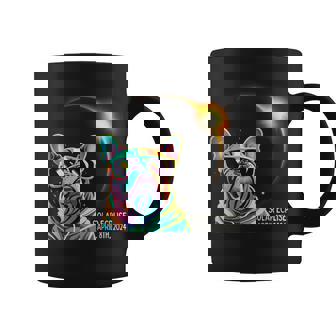 French Bulldog America 2024 Solar Eclipse Accessories Coffee Mug - Thegiftio