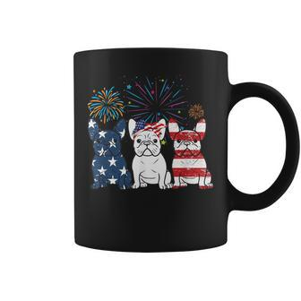 French Bulldog American Flag 4Th Of July Independence Day Coffee Mug - Monsterry AU