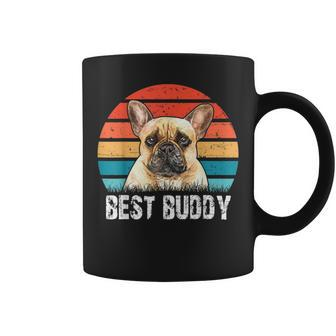 French Bulldog Dog Lover Retro Vintage Best Buddy Coffee Mug | Crazezy AU