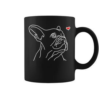 French Bulldog Love Frenchie Dog Mom Girls Coffee Mug - Thegiftio UK
