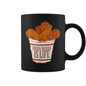 Fried Chicken Is Life Bucket Fried Chicken Lovers Coffee Mug - Monsterry DE
