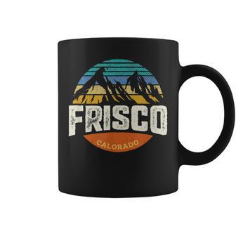 Frisco Colorado Vintage Outdoor Graphic Coffee Mug - Monsterry AU