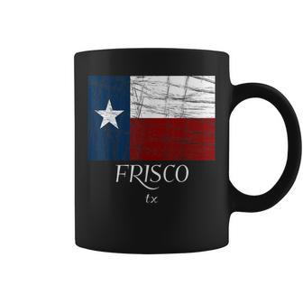 Frisco Tx Texas Flag City State Coffee Mug - Monsterry