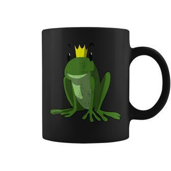 Frog Prince King Vintage Coffee Mug - Monsterry