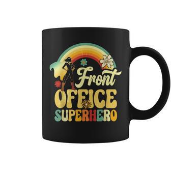 Front Office Superhero Secretary Administrative Assistant Coffee Mug | Mazezy