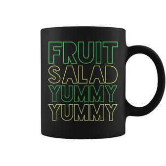 Fruit Salad Yummy Neon T Coffee Mug - Monsterry