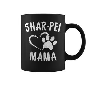 Fun Shar Pei Mama Pet Lover Apparel Dog Shar-Peis Mom Coffee Mug - Monsterry