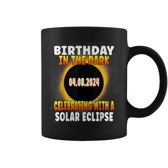 Fun Total Solar Eclipse Birthday Celebration April 8Th 2024 Coffee Mug - Monsterry CA