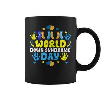 321 World Down Syndrome Day 2024 Groovy Meme Coffee Mug - Seseable