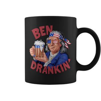 4Th Of July Us President Party Franklin Ben Drankin Coffee Mug - Monsterry UK