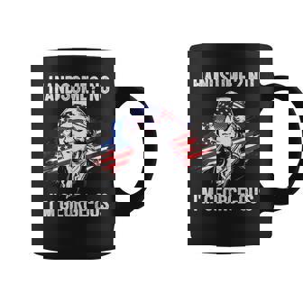 4Th Of July Washington Handsome No I'm George-Ous Coffee Mug | Mazezy