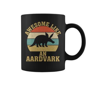 Aardvark For Animal Aardvark Lover Vintage Coffee Mug - Monsterry