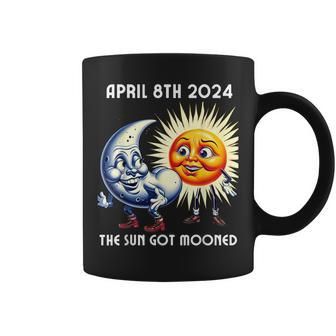America Solar Eclipse 2024 40824 The Sun Got Mooned Coffee Mug - Seseable