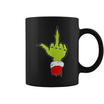 & Naughty Christmas Top Adult Humor Anti Christmas Coffee Mug | Mazezy