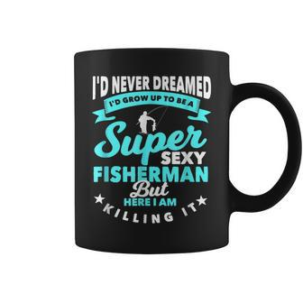 Anglers With Fishing Rod Fish Fisherman Coffee Mug - Thegiftio UK