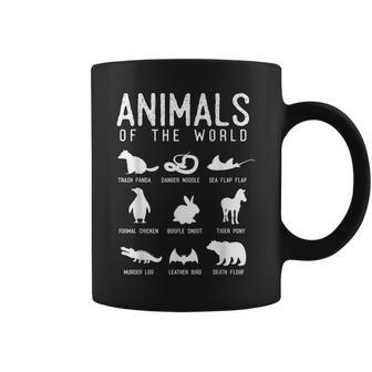 Animals Of The World Fun Names Of Animals Coffee Mug - Seseable