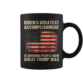 Anti Biden Biden's Greatest Accomplishment Is Coffee Mug | Mazezy